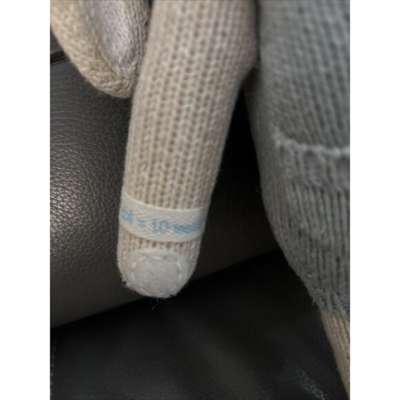 Cuddle and Kind 12" Henry The Bunny Plush Knit Doll Stuffed Animal Handmade Peru - Picture 4 of 6